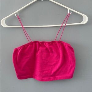 Women's Pink Tube Top